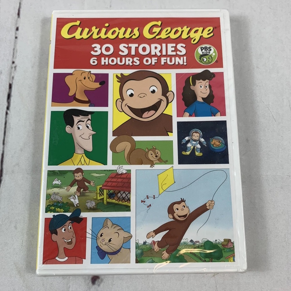 PBS Kids Curious George 30 Story Collection DVD Brand New